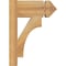 Ekena Millwork Westlake Arts & Crafts Rough Sawn Outlooker, Western Red Cedar, 6"W x 12"D x 16"H OUT06X12X16WTL03RWR - alternate 3